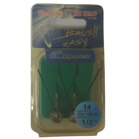 Крючок анти джиг HAYABUSA Brush Easy FF 150B N 5/0-14 (2 шт)